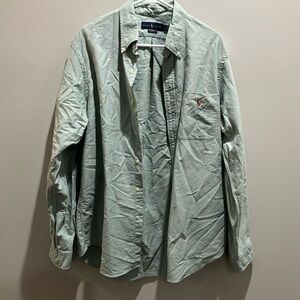 Polo Ralph Lauren Light Green Button-Up Shirt